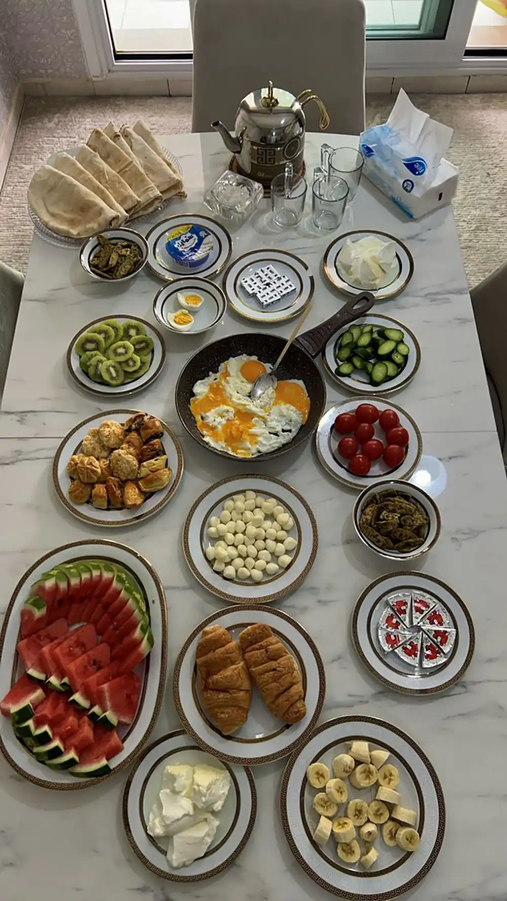 سفره افطاری لاکچری