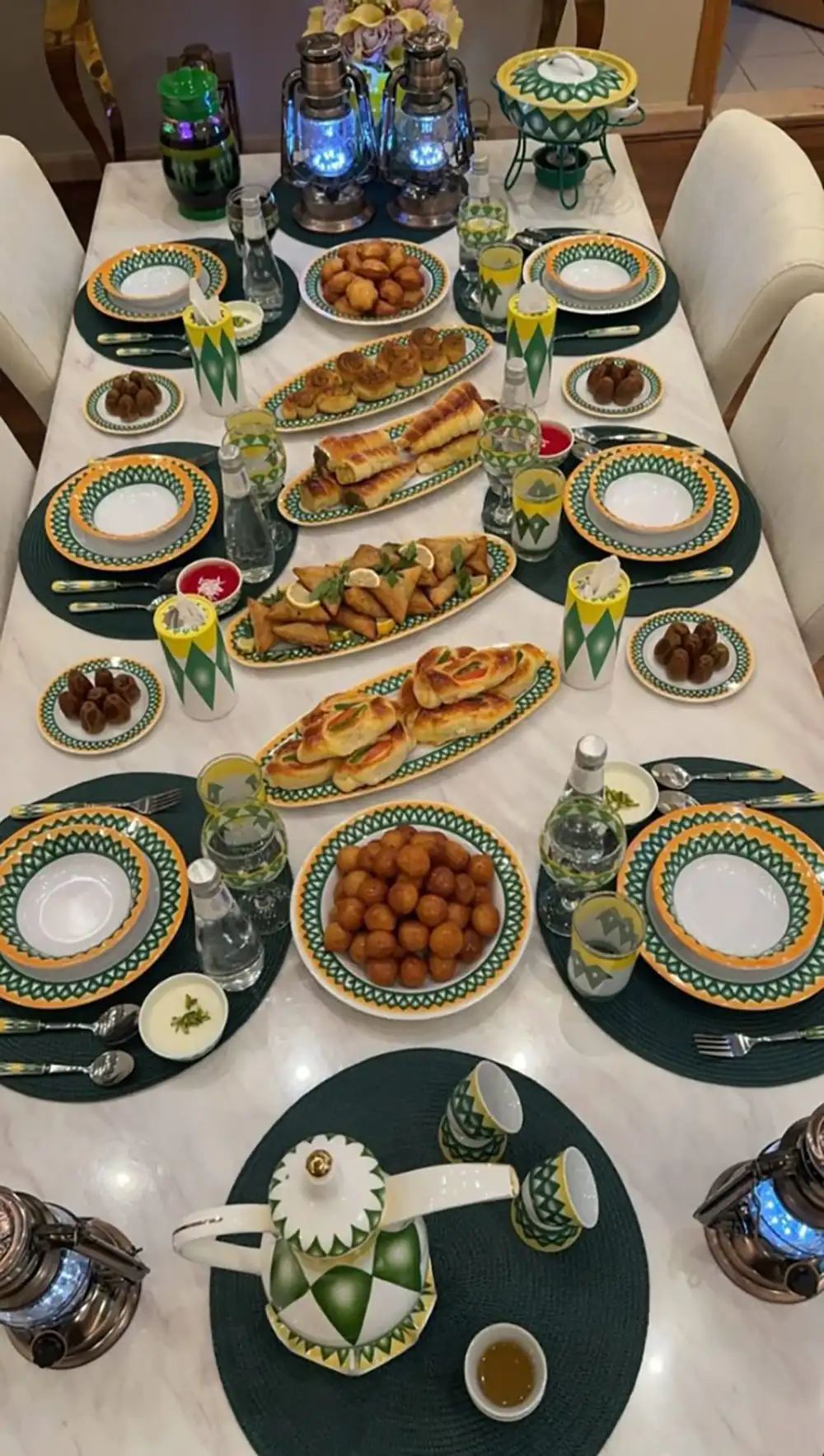سفره افطاری لاکچری