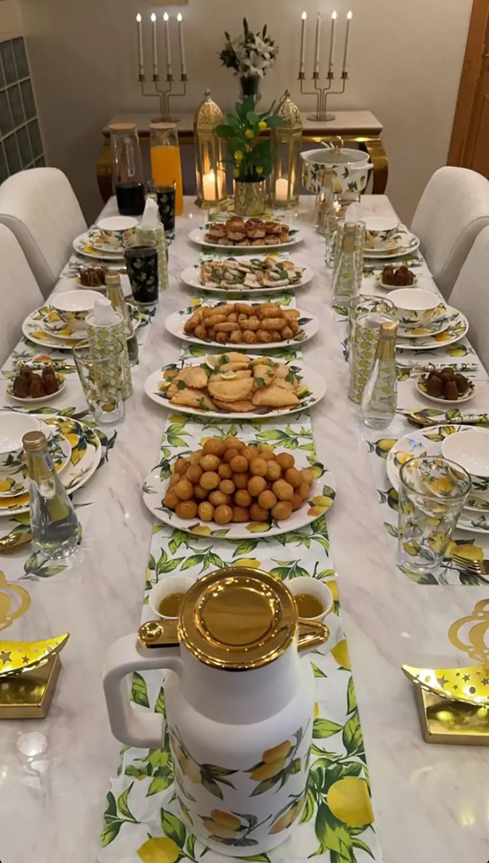 سفره افطاری لاکچری