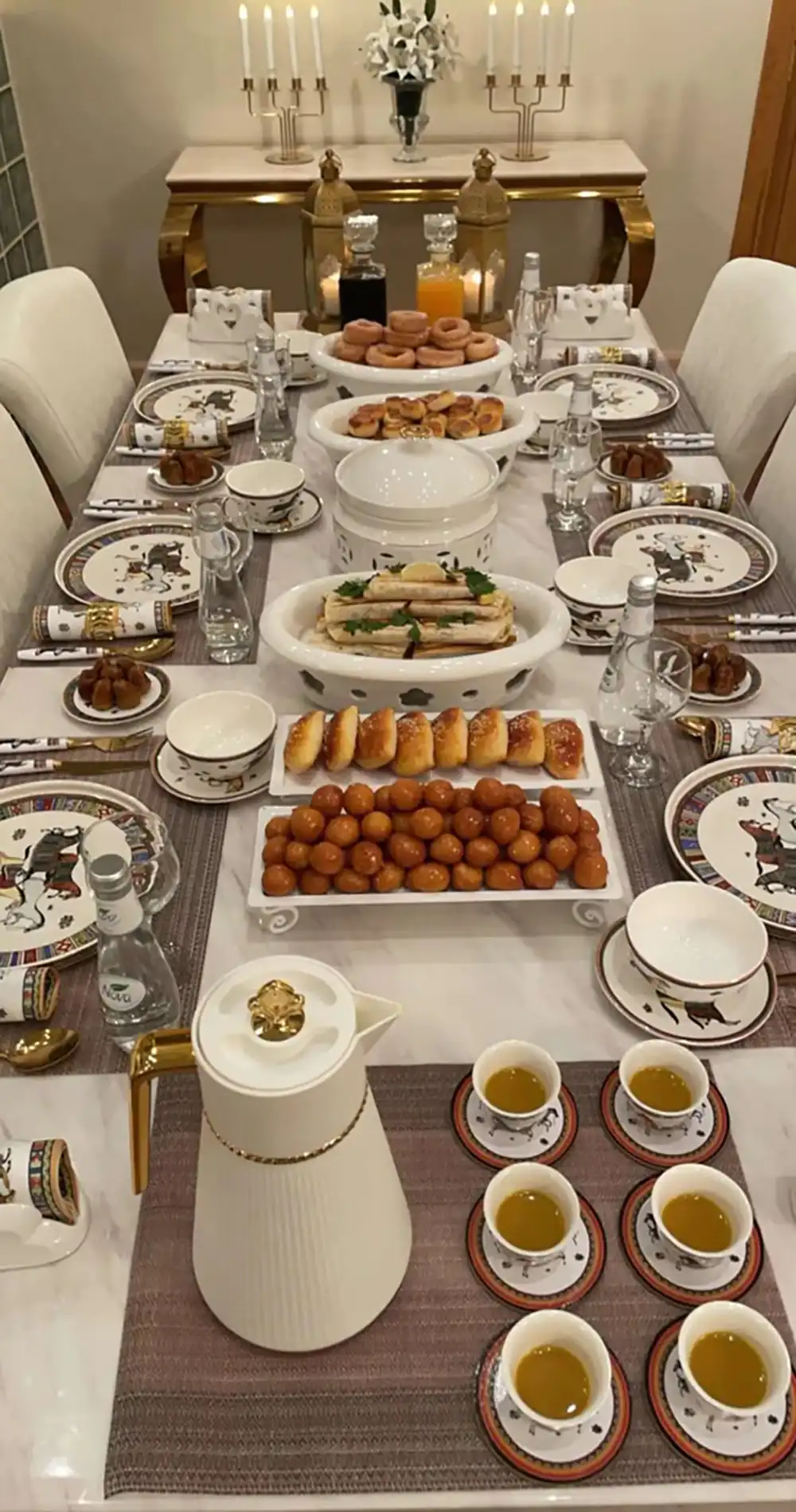 سفره افطاری لاکچری
