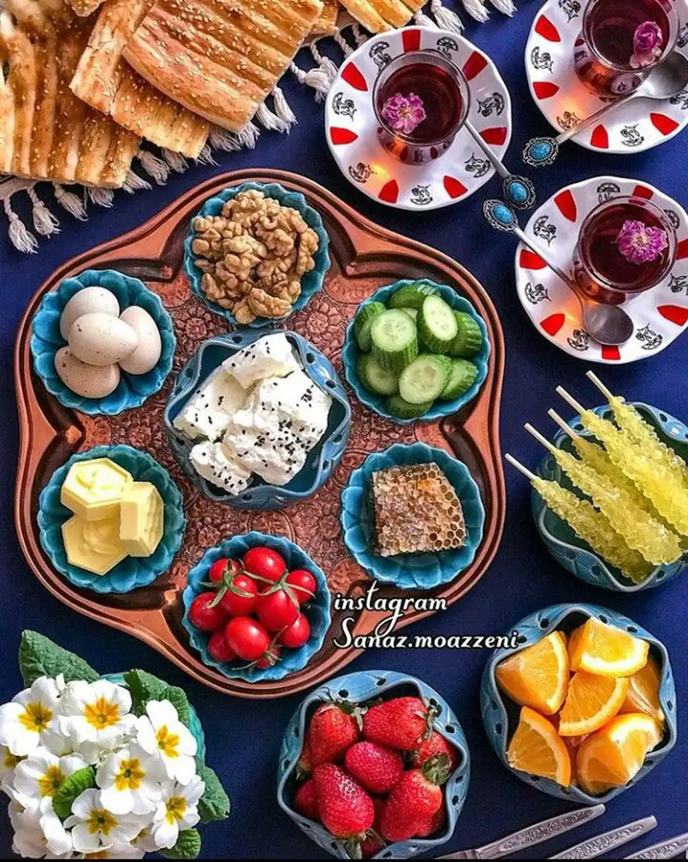 سفره افطاری مهمانی