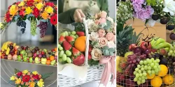 تزیین میوه عروس ساده با ایده های شیک و زیبا برای عیدی عروس