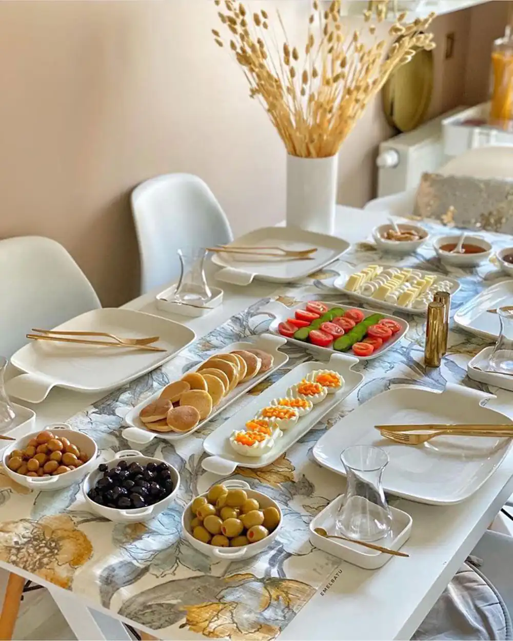 تزیین صبحانه سلامت شیک