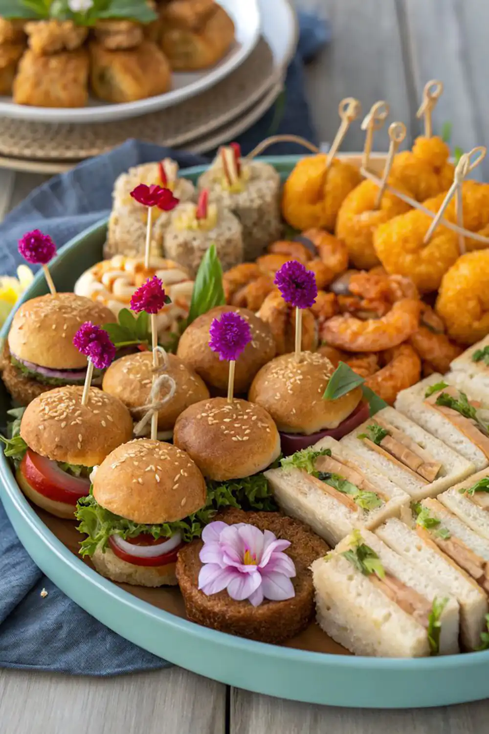 ایده تزیین غذا برای تولد