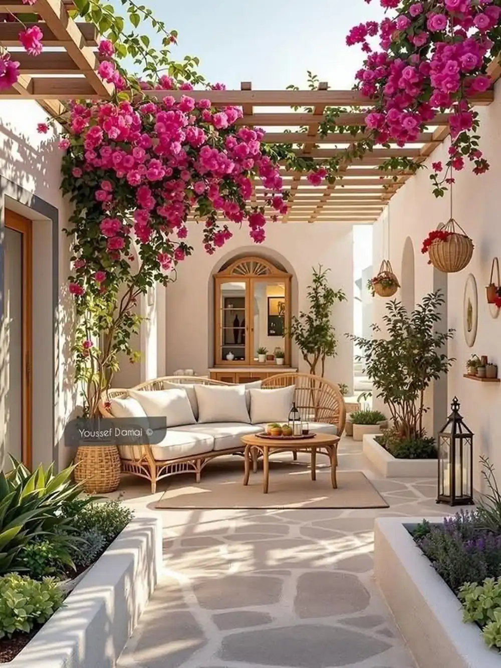 دیزاین حیاط خلوت مدرن