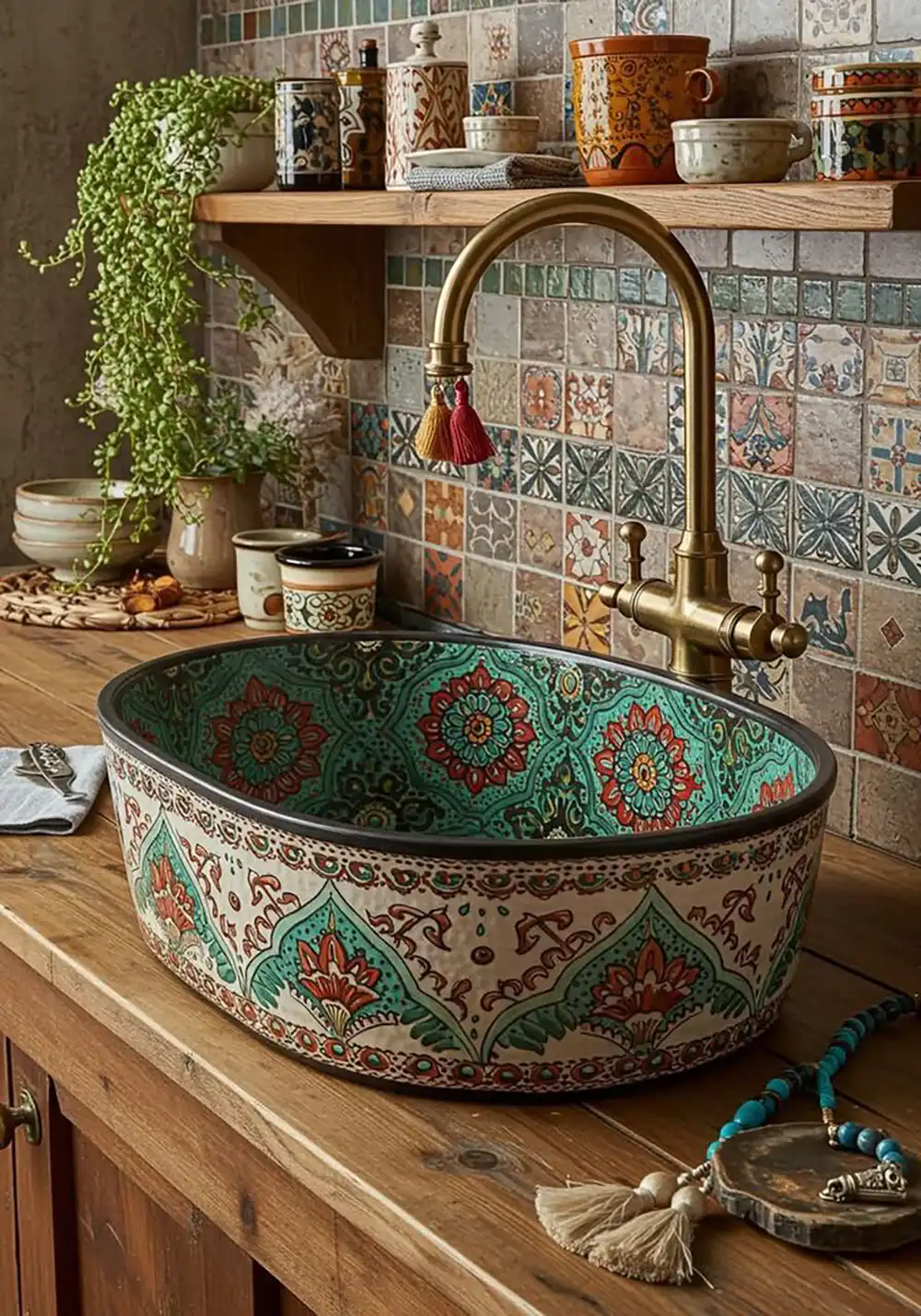 مدل روشوی با طرح گل