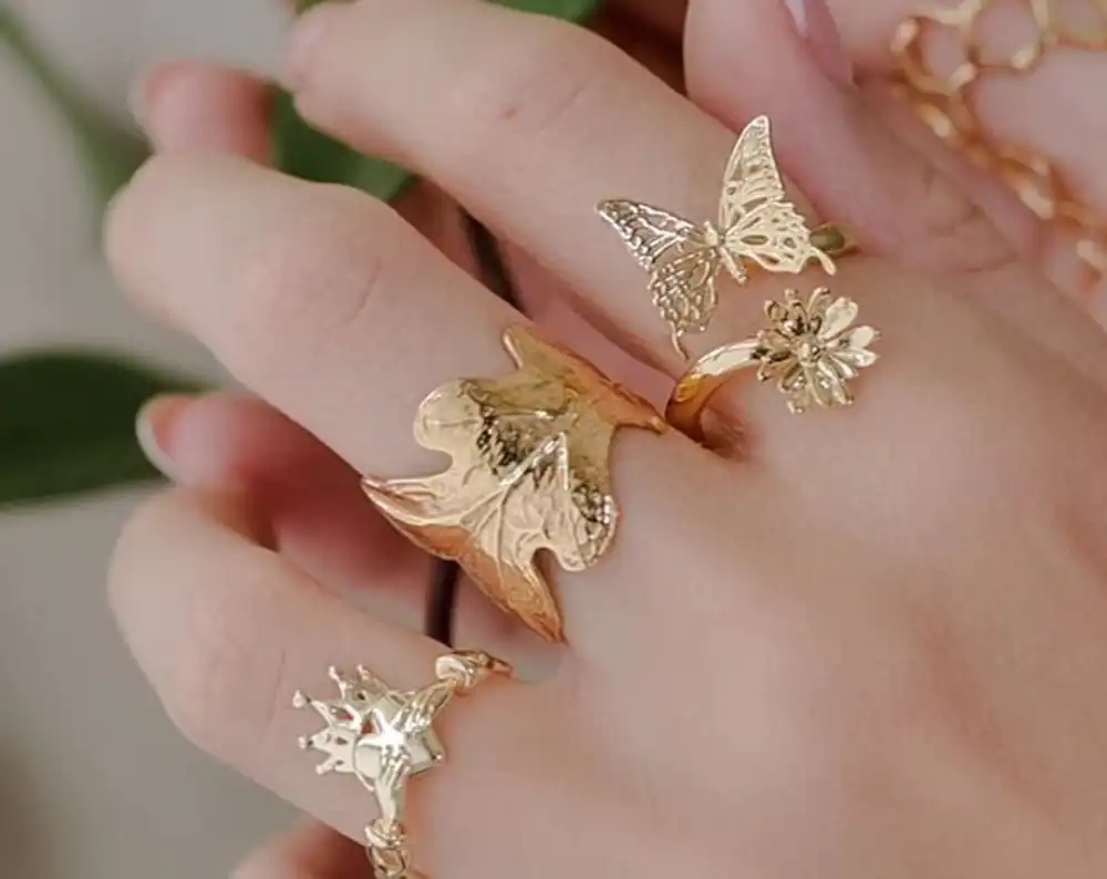 مدل طلا پروانه ای