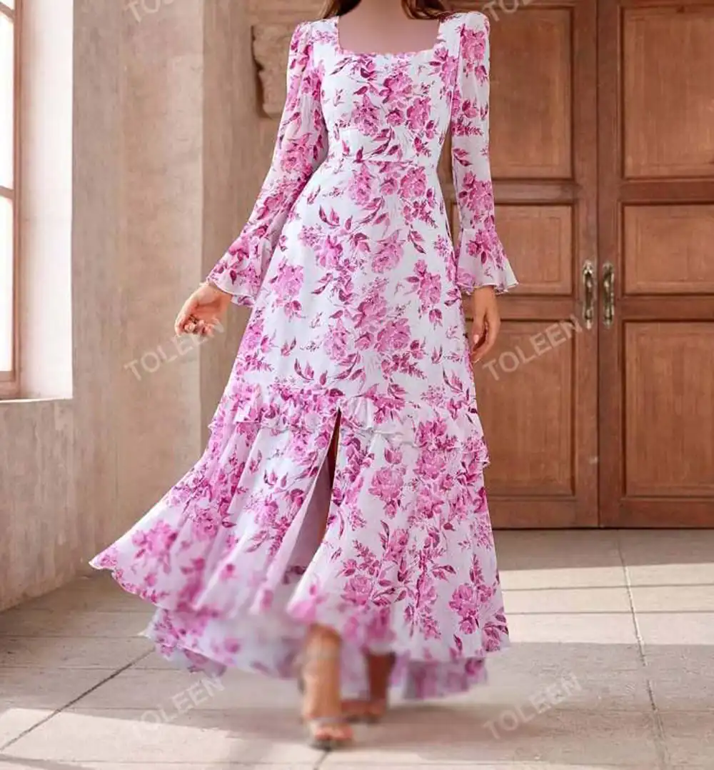 مدل پیراهن بهاری دخترانه