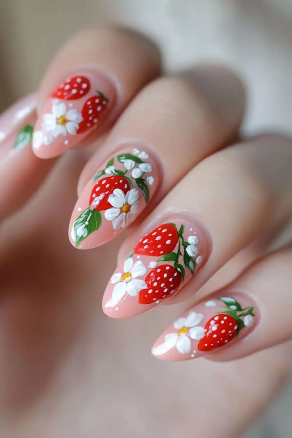 مدل ژلیش ناخن بهاری دخترانه