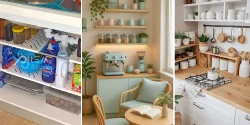 چیدمان وسایل آشپزخانه با اصول کاربردی برای نظم و زیبایی بیشتر