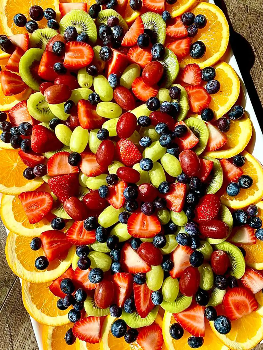 تزیین میوه برای مهمانی رسمی