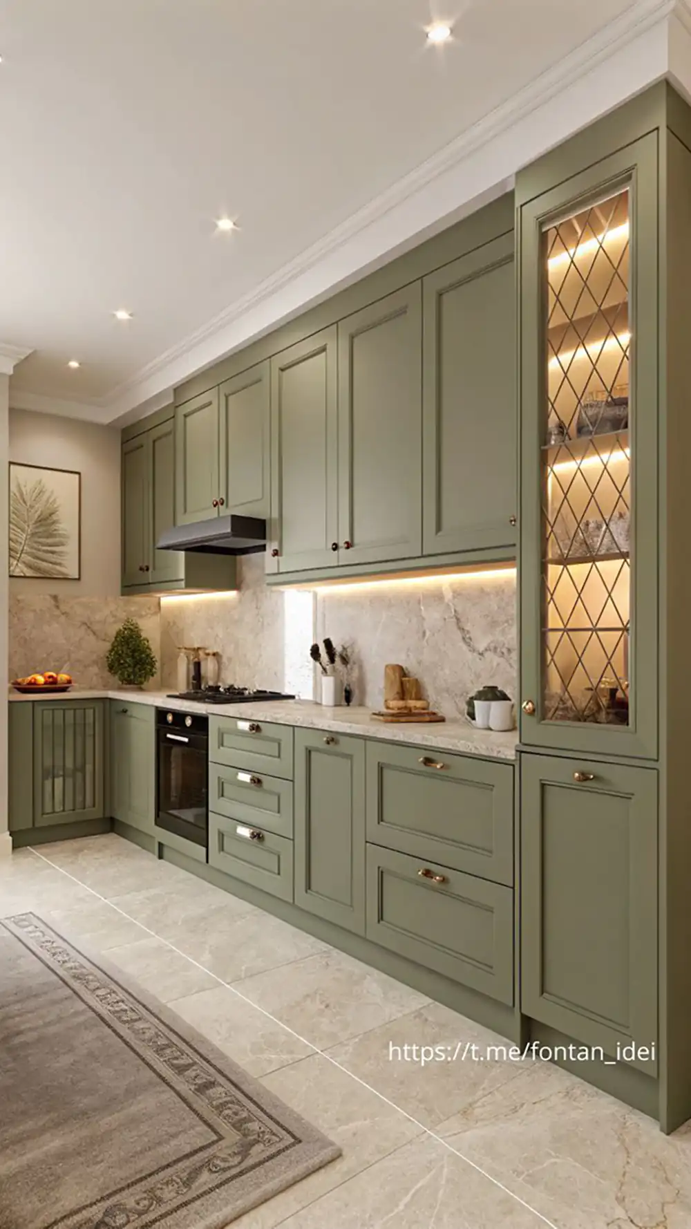 دکوراسیون کابینت امدیاف آشپزخانه ایرانی