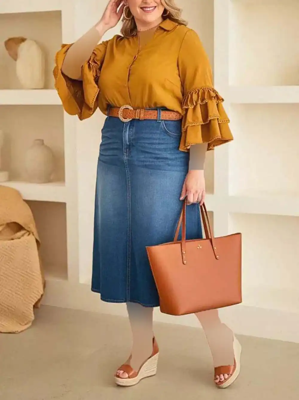 لباس روزمره پلاس سایز