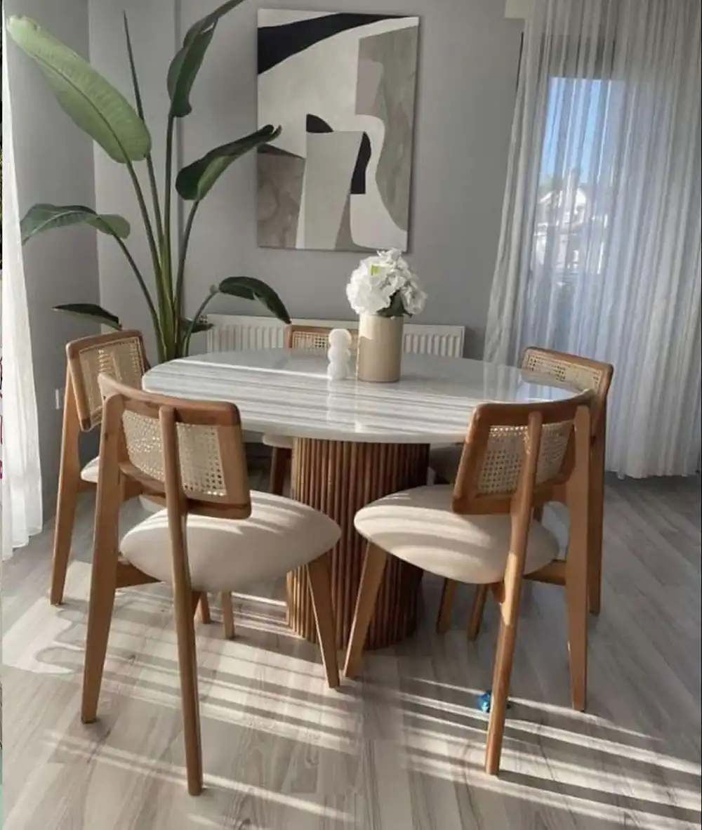 مدل میز ناهار خوری چوبی