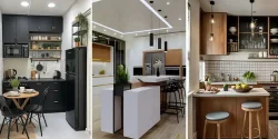 طراحی مدرن آشپزخانه کوچک؛ ایدههایی کاربردی برای خانههای شیک و امروزی