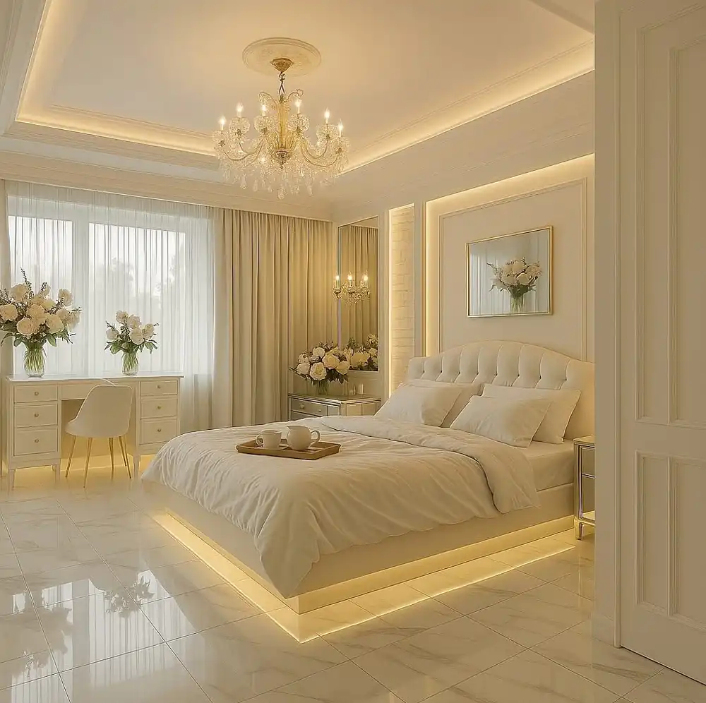 چیدمان تخت عروس
