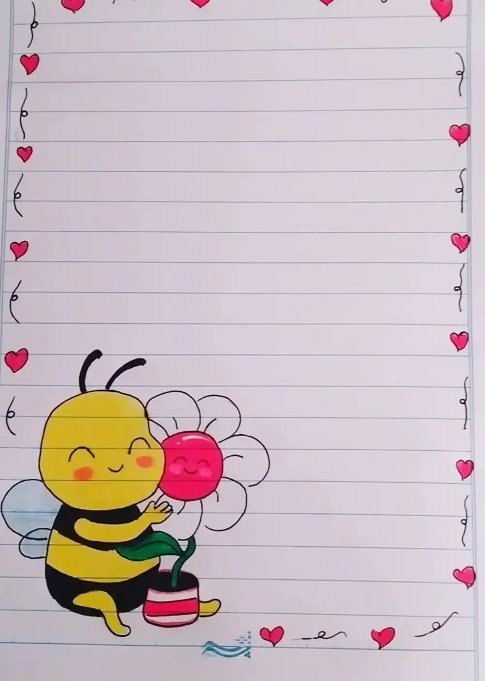 دفتر مشق دخترانه