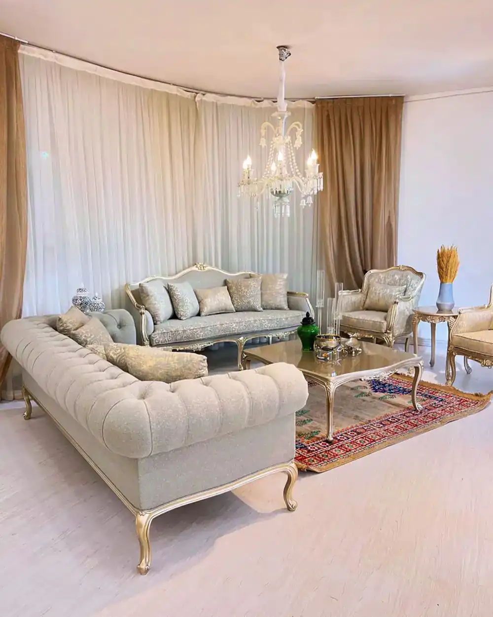 چیدمان جهیزیه عروس اینستاگرام