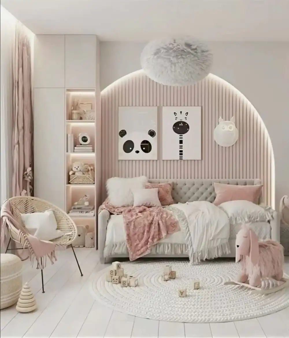 اتاق خواب دخترانه لاکچری