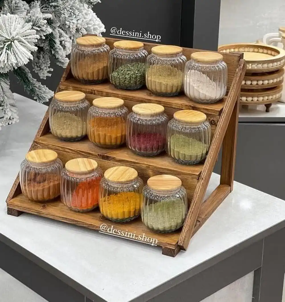 مدل جا ادویه ای برای آشپزخانه