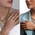 مدل طلا ست عروس با راهنمای کامل انتخاب زیباترین سرویس طلا عروس‌های ۱۴۰۵